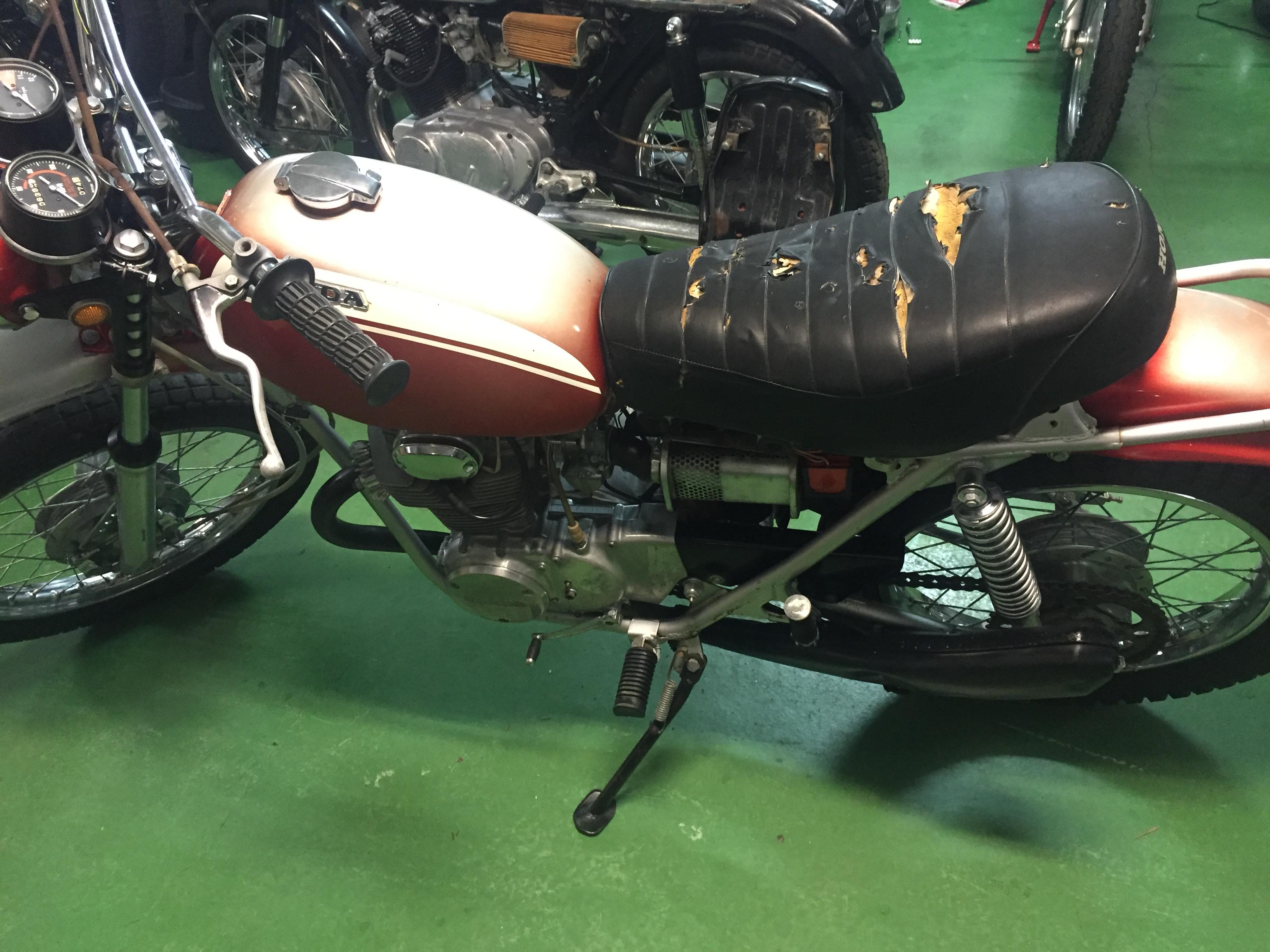 Honda SL350 K1 restoration